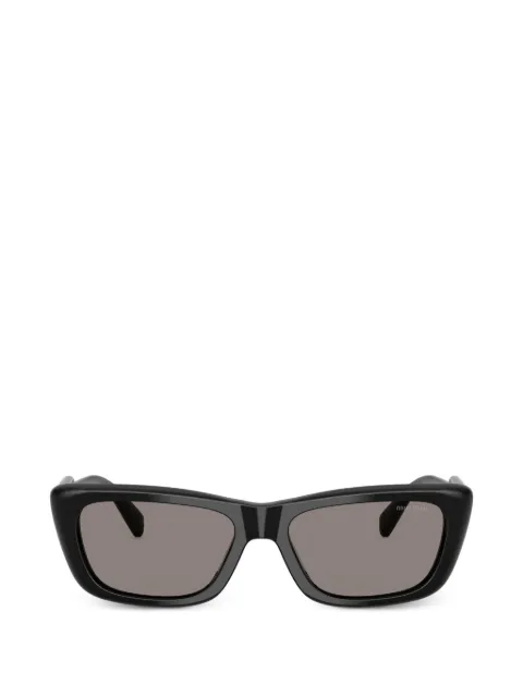 Miu Miu Eyewear rectangle sunglasses Black MUB12S16K80Q
