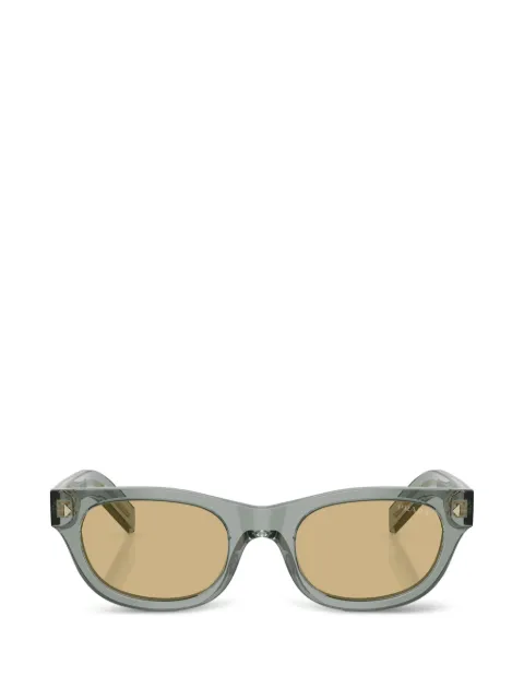 Prada Eyewear Icon metal-plate sunglasses Green PRC09S