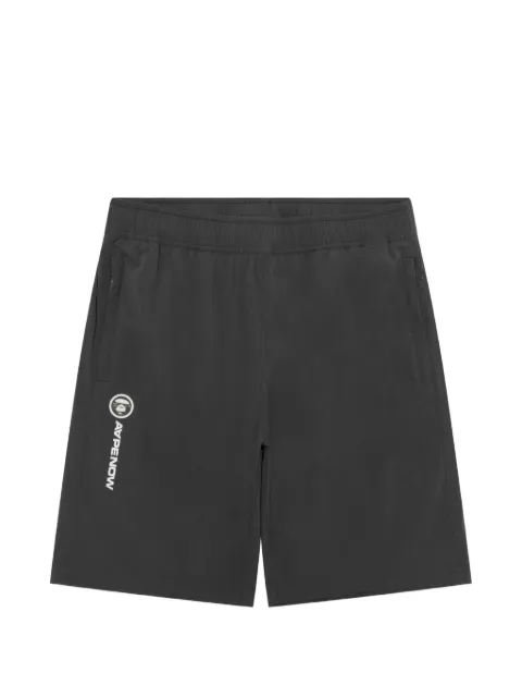 AAPE BY *A BATHING APE® logo-lettering shorts Grey ASPC680XXQ