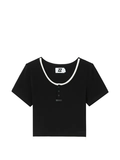 izzue shorts-sleeves T-shirt Black IZXTEW00921X