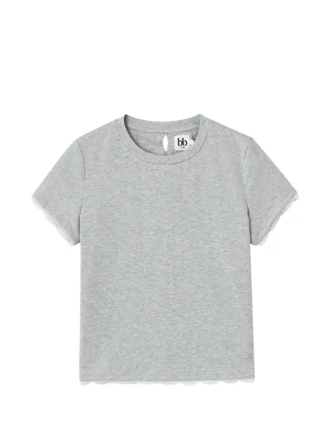b+ab bow-detail T-shirt Grey 6S643AS