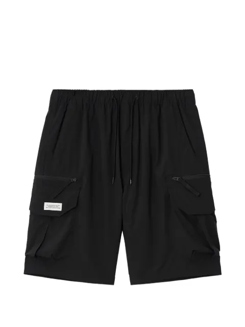 FINGERCROXX drawstring cargo shorts Black FFXSPM01301X