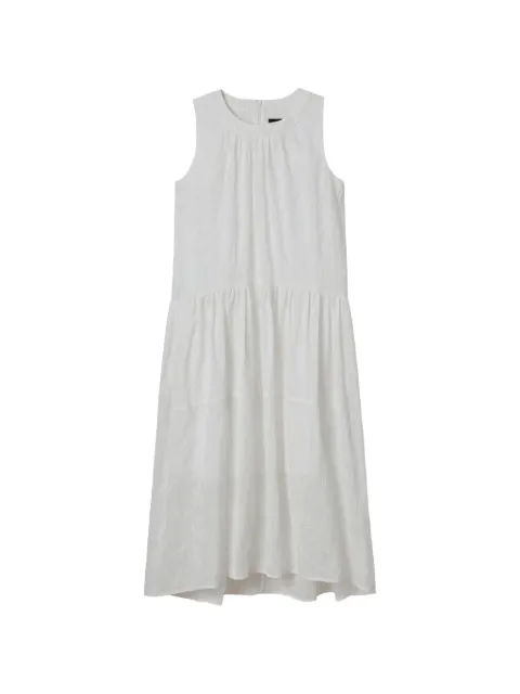 tout a coup sleeveless gathered dress White M123BS6