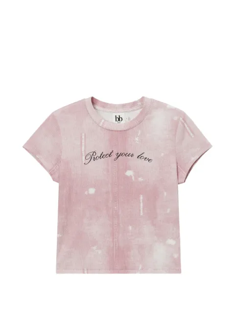 b+ab graphic-print T-shirt Pink 6S650AS