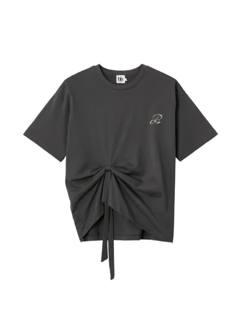 b+ab knot-detail T-shirt Grey 6S646AS