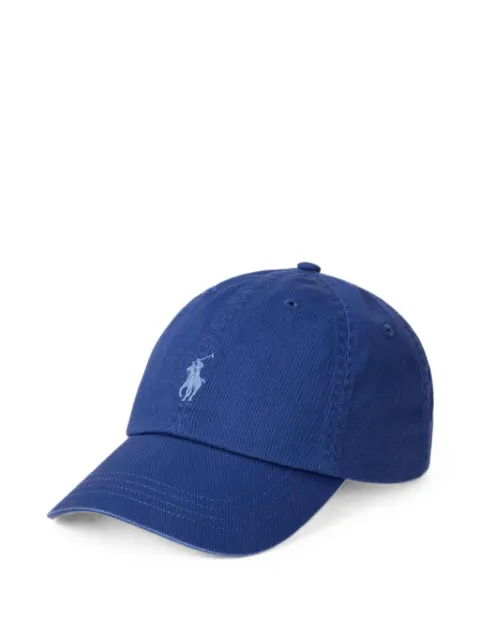 Polo Ralph Lauren embroidered Pony cotton ball cap Blue 710667709521