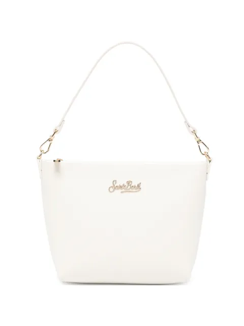 MC2 Saint Barth Aline logo-plaque shoulder bag Neutrals ALI0034