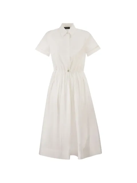 Fabiana Filippi short-sleeved polo dress White ABD276F642L582