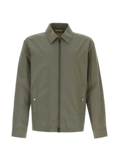 Woolrich Urban Timber zip overshirt Green CFWOOS2043MRUT3128