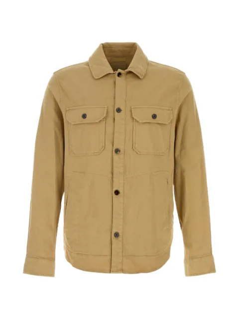 Woolrich long sleeve overshirt Neutrals CFWOOS2036MRUT5288