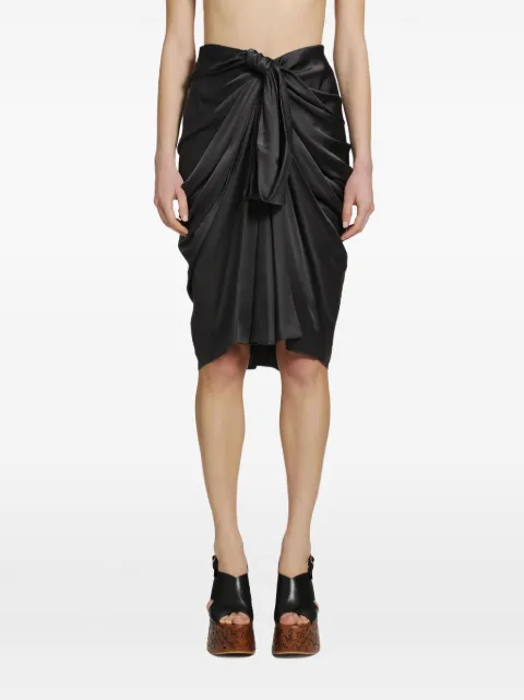 Chloé knot skirt Grey CH26UJU01130