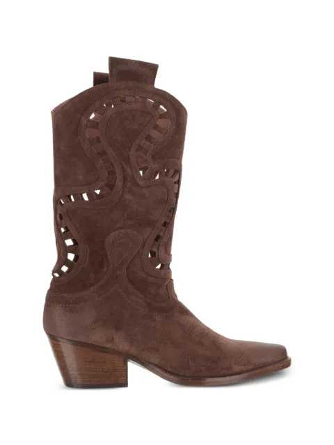 Sartore cutout boots Brown SR4902