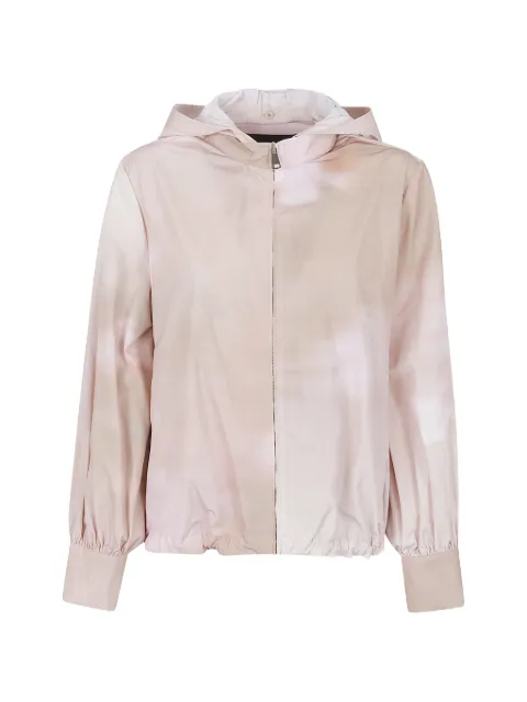 Fabiana Filippi floral-print hooded jacket Neutrals CTD276F705D973VR1