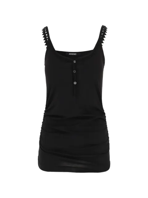 Jacquemus Le Debardeur Clavela tank top Black TSW00567AJ00189