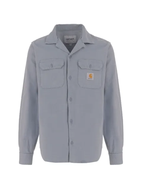 Carhartt WIP cotton shirt Blue I0365061NKGD