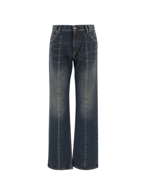 Versace faded distressed-effect jeans Blue 10245291A17707
