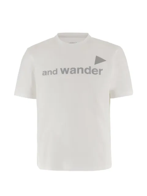 and Wander short-sleeve T-shirt White 5746184074