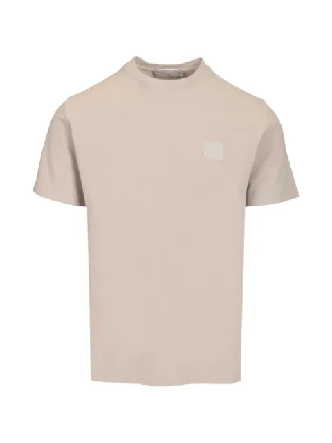 Stone Island logo-patch T-shirt Neutrals 2100021
