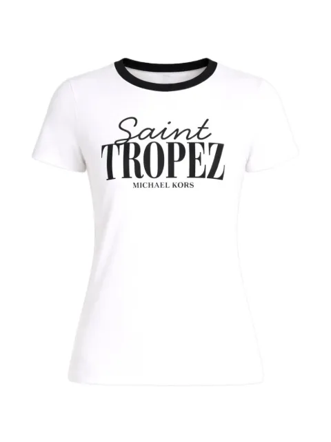 Michael Kors crew-neck T-shirt White MS6520FANU
