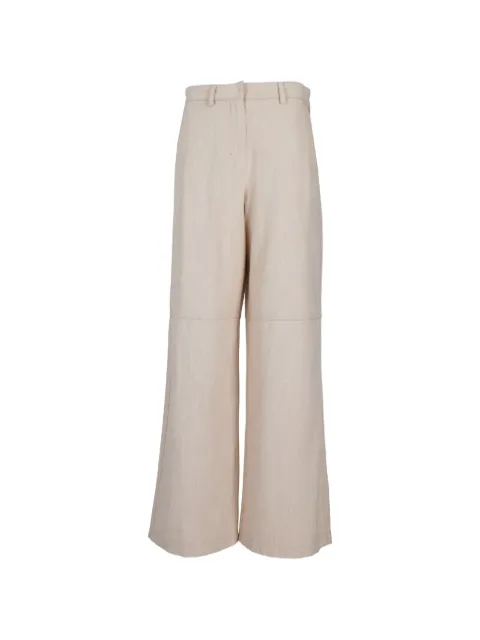'S Max Mara patch-pocket trousers Neutrals 2619131071600SMMARMO