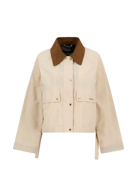 Barbour Medland corduroy-collar jacket Neutrals LSP0304