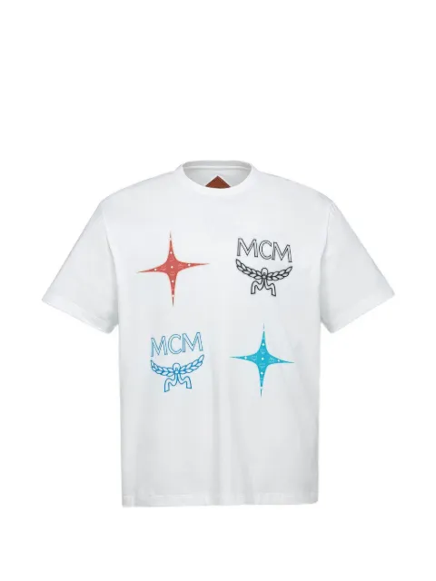 MCM constellation print T-shirt White MHTGSMM09WT00L