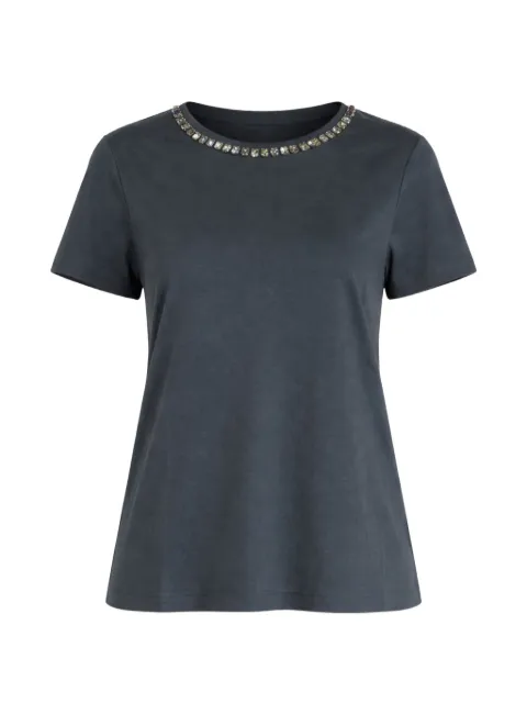 'S Max Mara crystal-embellished T-shirt Blue 2619971013600