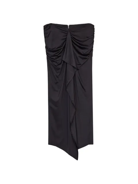Essentiel Antwerp draped ruffled skirt Black JANEDOE098