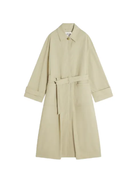 Maison Kitsuné belted trench coat Neutrals QW02204WQ4078