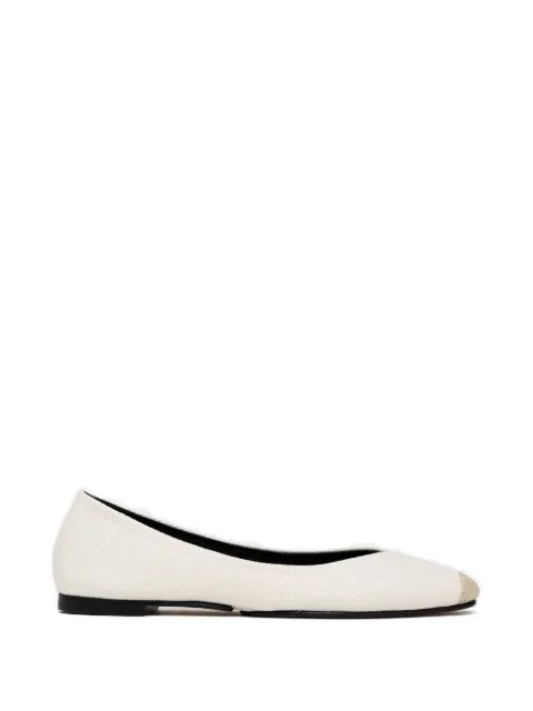 Jacquemus toe-detail ballet flats Neutrals FOW00183AW00255