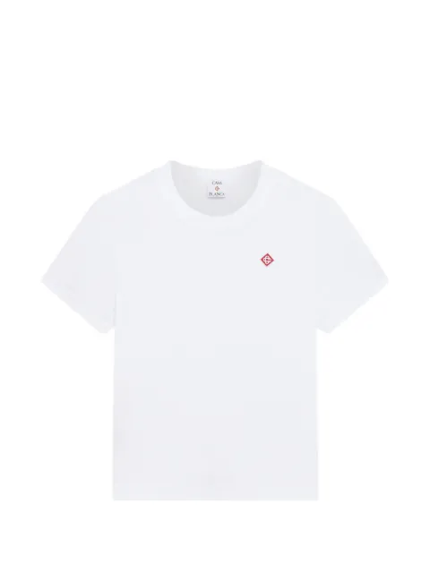 Casablanca logo-detail T-shirt White WSS26JTS02001