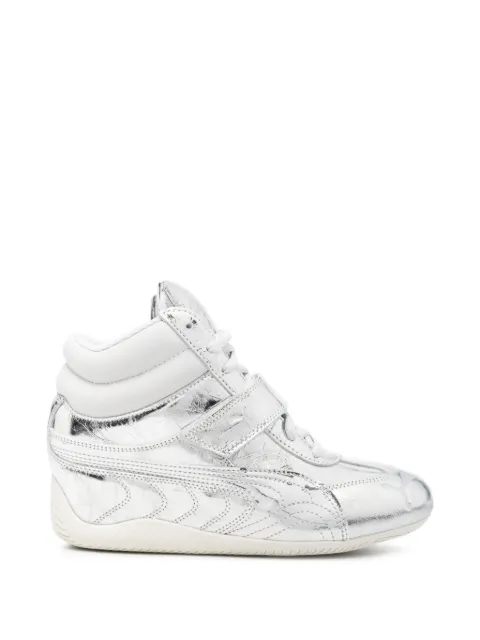 PUMA Speedcat logo-debossed sneakers Silver 408366