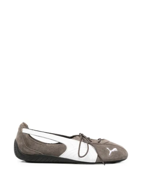 PUMA Speedcat cut-out ballet flats Brown 40834003