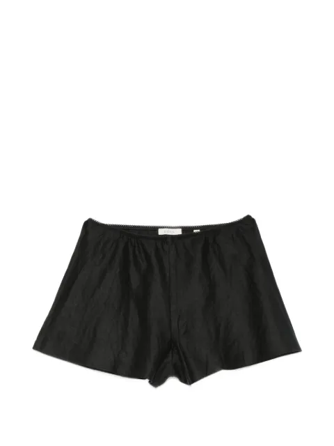 DÔEN Loren linen shorts Black 12393168
