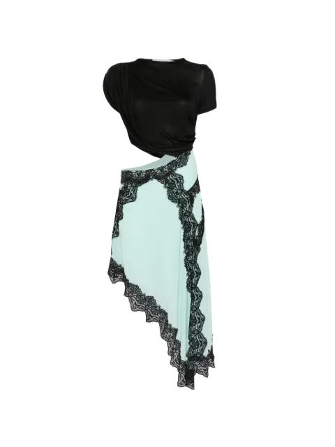 Christopher Esber Verve asymmetric dress Blue 26023461
