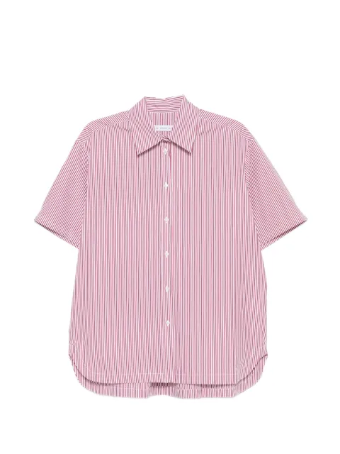 Manuel Ritz striped short-sleeve shirt Red 4036ED22264027