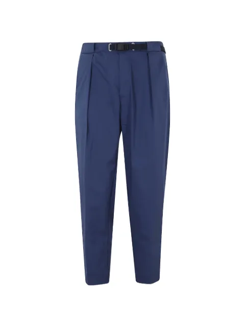 White Sand belted pleated trousers Blue 26SU80311098