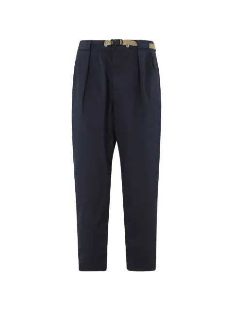 White Sand belted pleated trousers Blue 26SU80190098