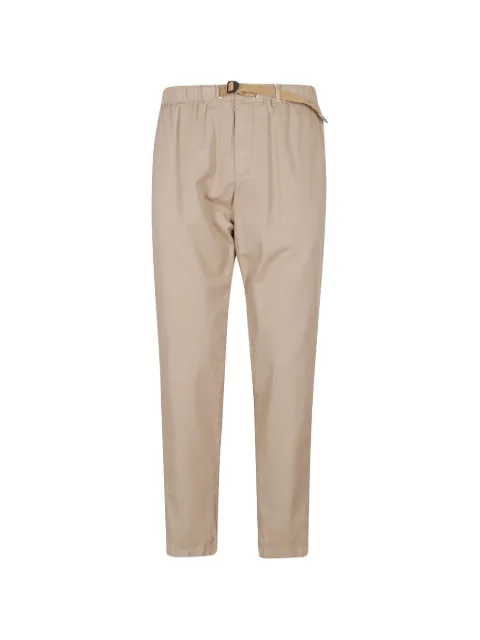 White Sand belted elasticated-waistband trousers Neutrals 26SU6609098