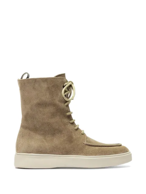 Officine Creative Frame 108 lace-up boots Neutrals OCDFRAM108LIC23LEAD