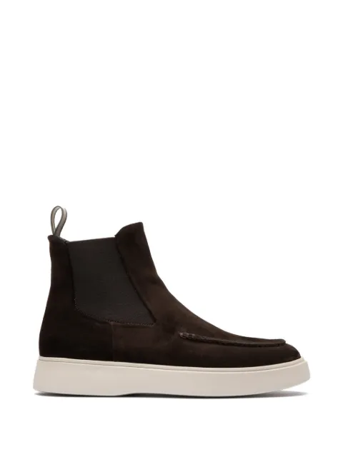Officine Creative Frame 107 panelled chelsea boots Brown OCDFRAM107LIC23G110