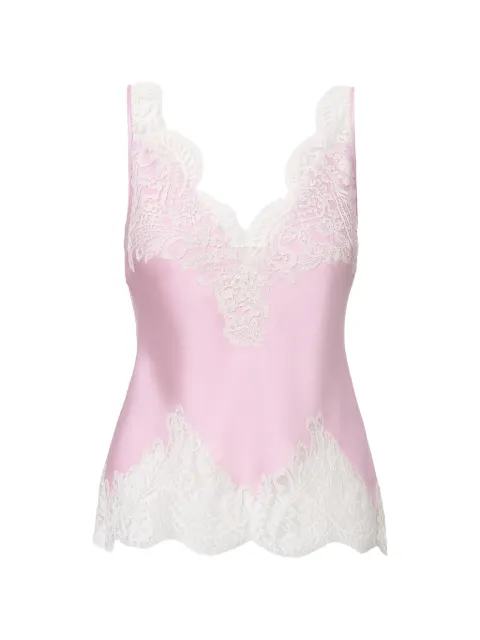 IL VOLO Gia lace top Pink GIACAMISOLE