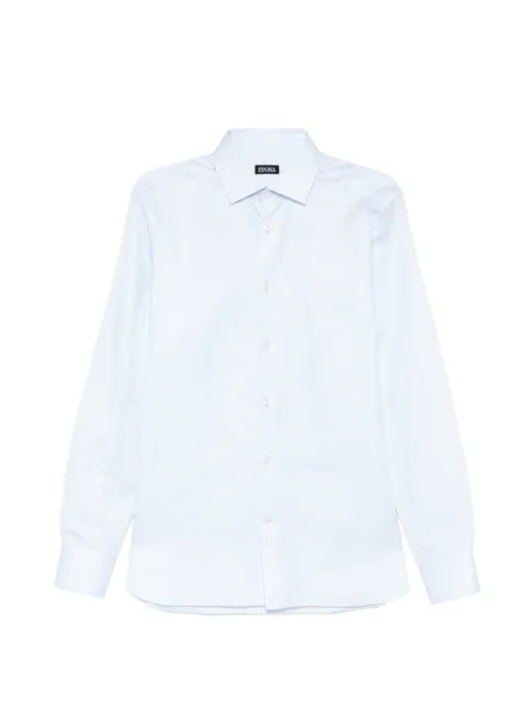 Zegna buttoned shirt Blue 301459A39MS0MT