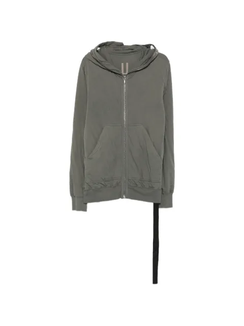 Rick Owens DRKSHDW Gimp zip-up hoodie Green DU02C5773RNPAD