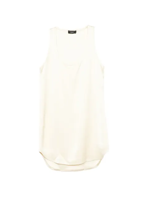 WARDROBE.NYC scoop-neck tank top Neutrals W1153S26CV
