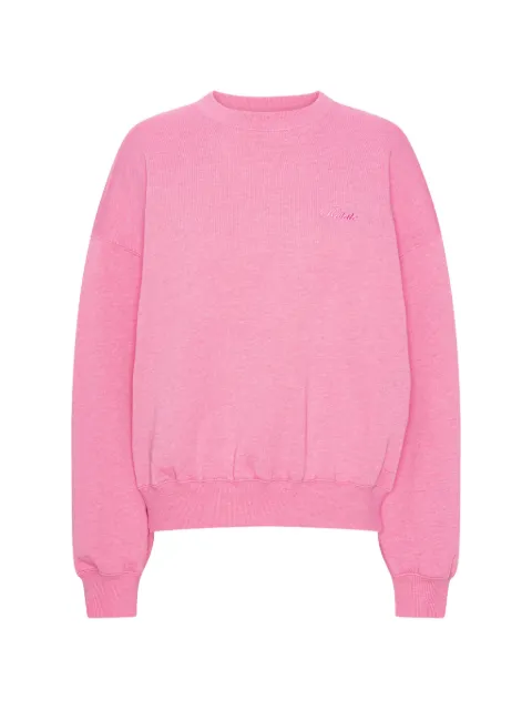 ROTATE BIRGER CHRISTENSEN heavy crewneck sweatshirt Pink 1163723108