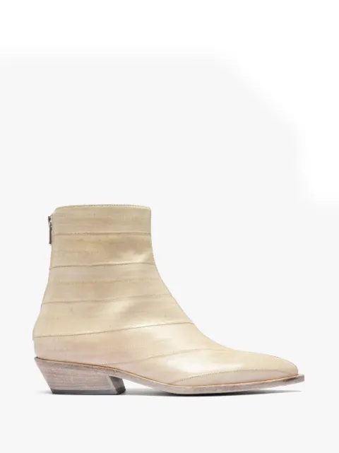 Officine Creative Noelie DD 109 pointed-toe ankle boots Neutrals OCDNOEL109ANGU2I113