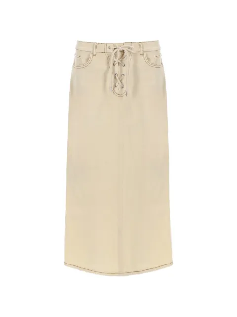 Baum Und Pferdgarten Shilan midi skirt Neutrals 24806C3076