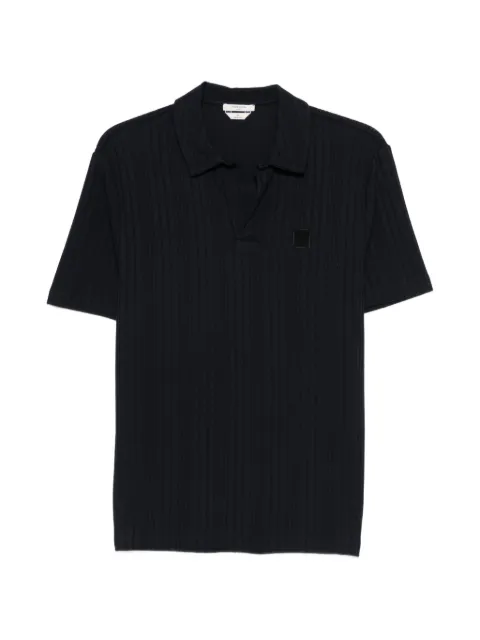 Jacob Cohën ribbed patch polo shirt Blue JUE80031083M4553RW