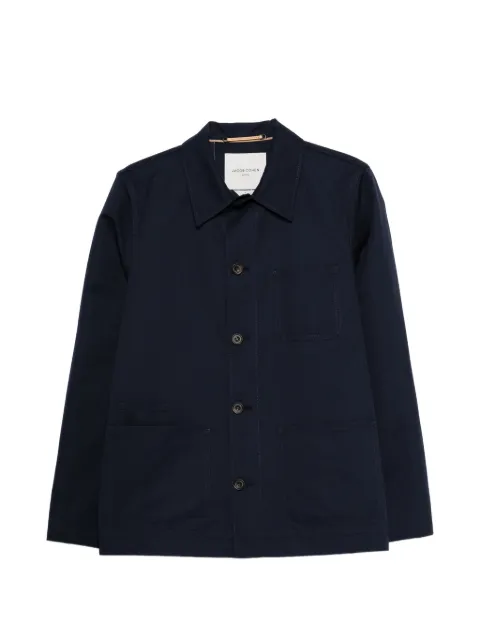 Jacob Cohën buttoned pocket jacket Blue JUME0033001T890ARW